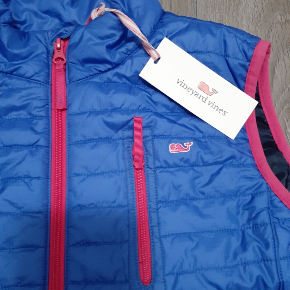 Vineyard Vines Girls Mountain Weekend Vest size 14